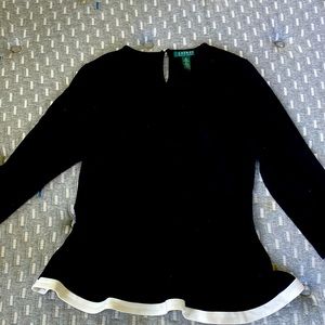 Ralph Lauren Peplum Top